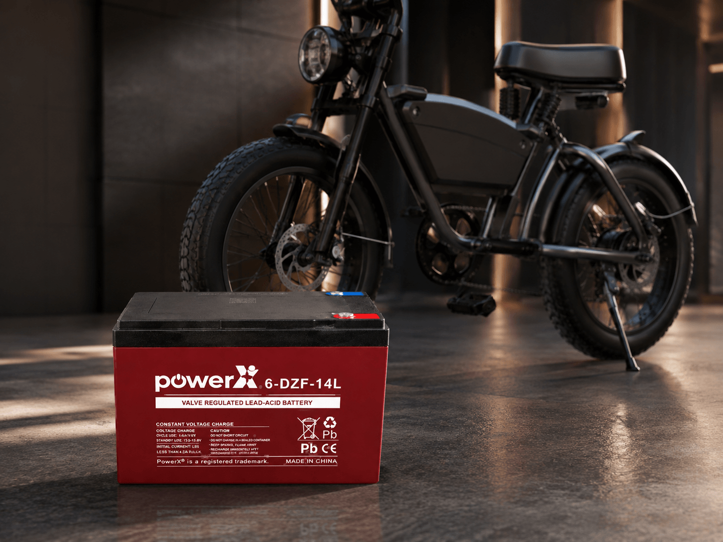 Baterie PowerX 12V 14Ah pentru biciclete electrice