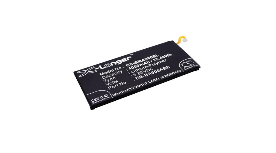 Cameron Sino 4000mAh Samsung Galaxy A9,Galaxy A9 2016,Galaxy A9 2016 Duos TD-LTE,SM-A9000,Galaxy A9 Pro,SM-A9100,Galaxy A9 Pro 2016 Duos TD-LTE Batéria
