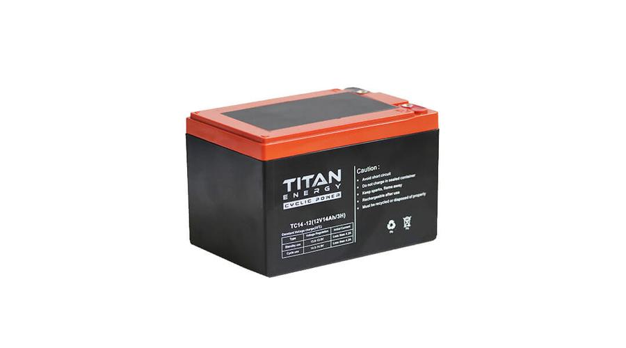 Titan Energy Cycle Power 12V 14Ah Cyklická gélová batéria pre elektrobicykle 6-DZM-14