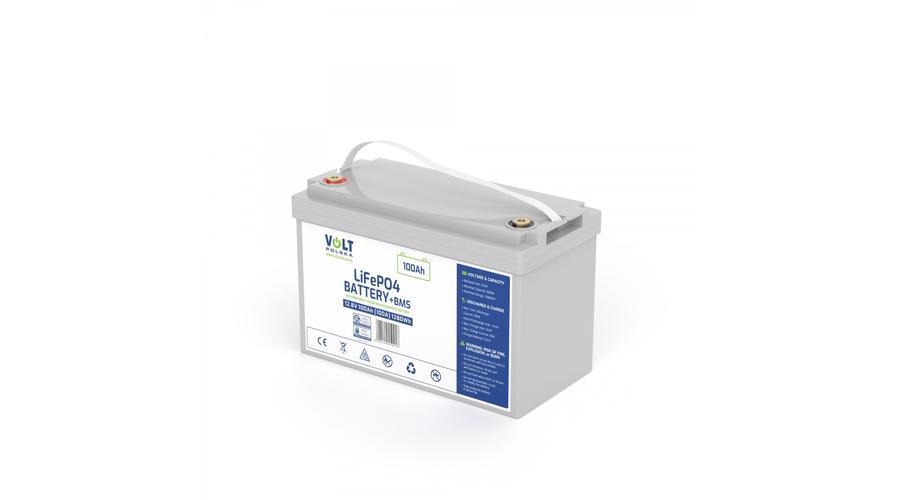Volt Polska batéria LiFePO4 100Ah 12,8V 1280Wh Lítium-železofosfátová batéria pre fotovoltaický systém, solárny panel
