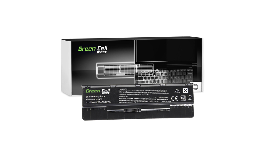 Green Cell Pro batéria pre notebooky Asus G56 N46 N56 N56DP N56V N56VM N56VZ N76
