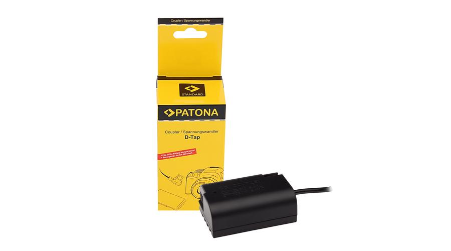 PATONA D-TAP Vstupný batériový adaptér pre Panasonic DMW-BLK22 DC-S5 G9 GH5 GH5S GH6