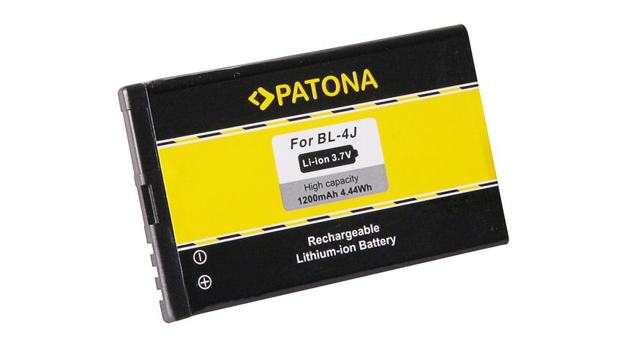 Nokia Lumia 620, C6-00 BL-4J 1200mAh Li-Ion batéria / dobíjacia batéria - Patona