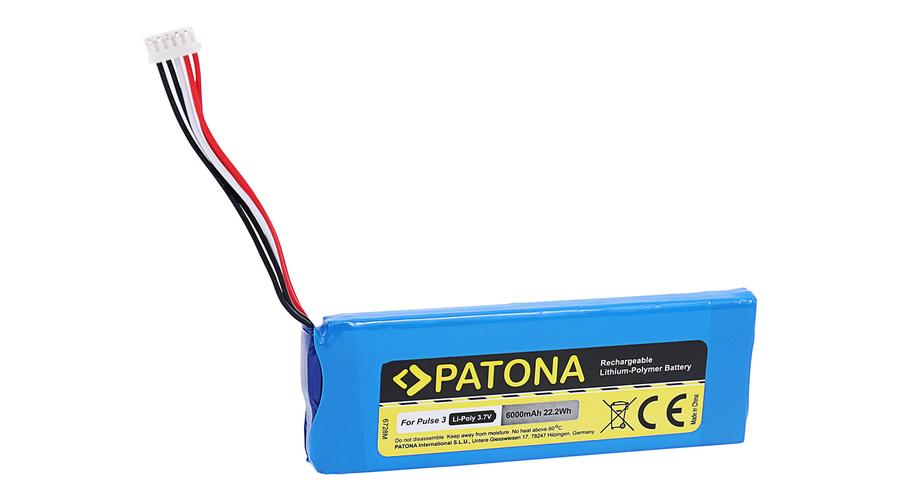 PATONA batéria JBL Pulse 3 JBL 2017DJ1714 JBL APJBLPUESE3 JBL P5542100-P - Patona