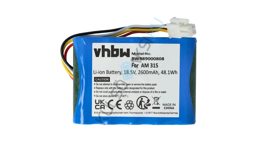 Náhradná batéria kosačky VHBW pre Husqvarna Automower 310 (modely do roku 2018) – 2600 mAh 18,5 V Li-Ion