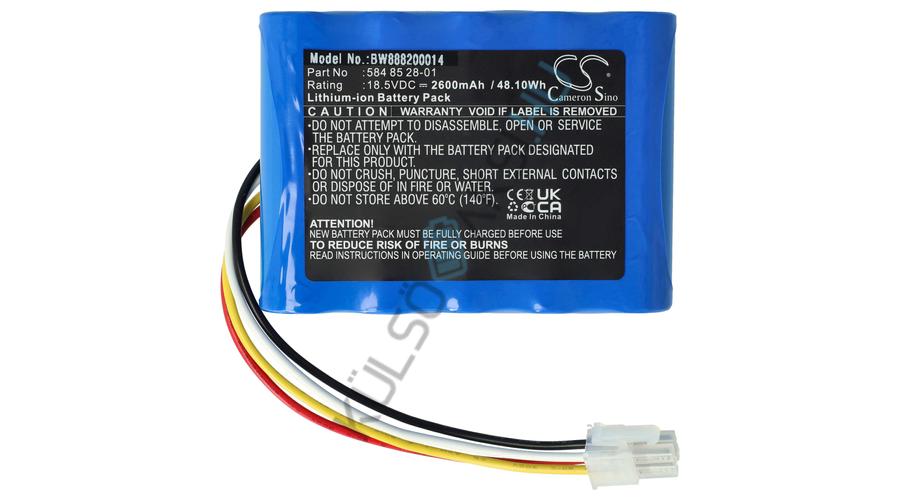 Výmena batérie kosačky VHBW pre Husqvarna 584 85 28-01, 584 82 28-02, 584 82 28-01 - 2600 mAh 18,5 V Li-Ion