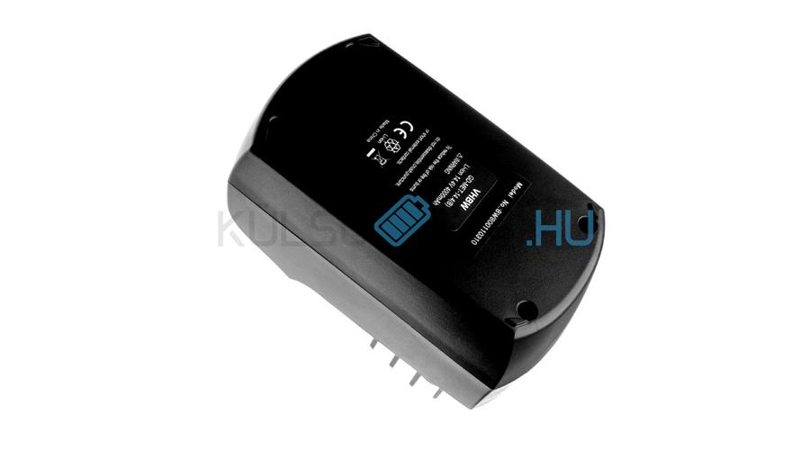 VHBW Akumulátor pre elektrické náradie Metabo 6.25482 - 4000 mAh, 14.4 V, Li-ion