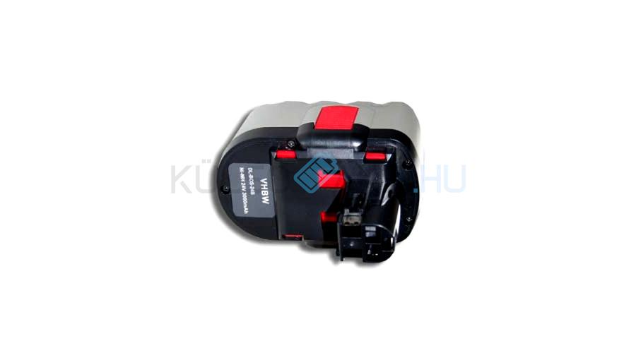 VHBW Akumulátor pre elektrické náradie Bosch 2607335268, 2607335279 - 3000 mAh, 24 V, NiMH