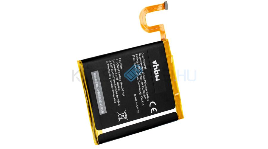 Batéria mobilného telefónu VHBW Blackview 626479P - 5580mAh, 3.85V, Li-ion