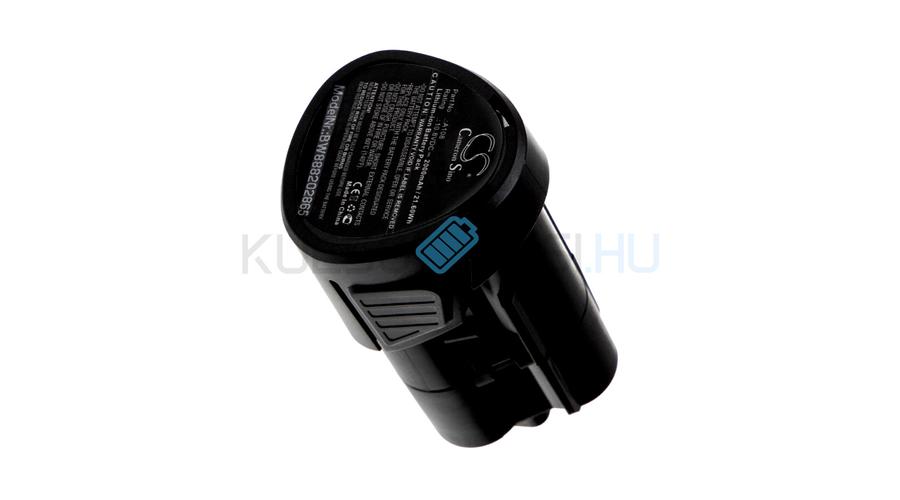 VHBW Akumulátor pre elektrické náradie Kress A108 - 2000 mAh, 10.8 V, Li-ion