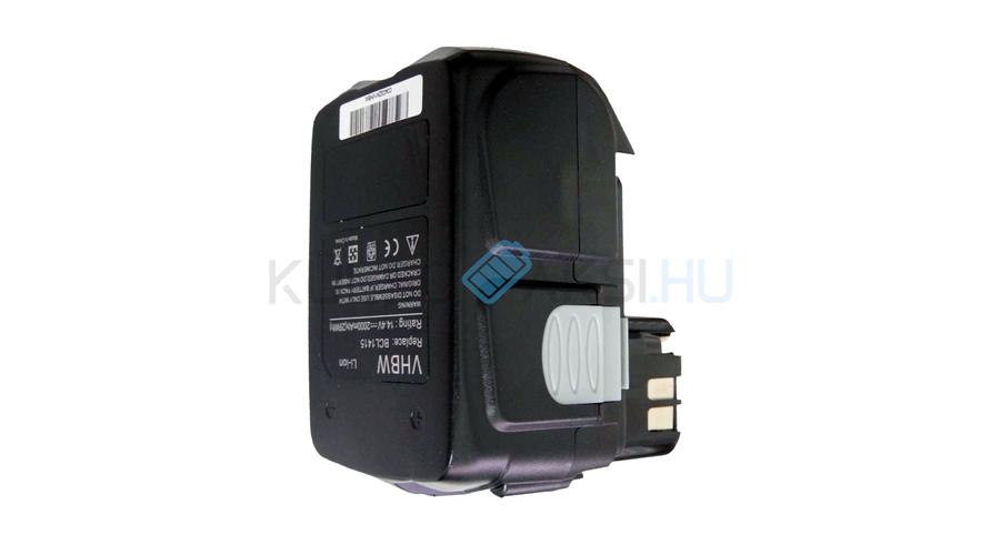 VHBW Akumulátor pre elektrické náradie Hitachi BCL1415 - 2000 mAh, 14.4 V, Li-ion