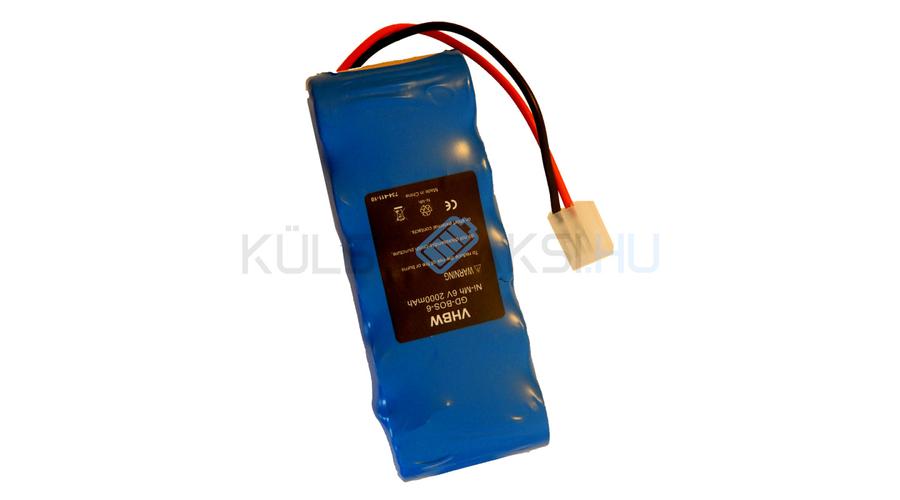 VHBW Akumulátor pre elektrické náradie Bosch 710055, 8781105908 - 2000 mAh, 6 V, NiMH