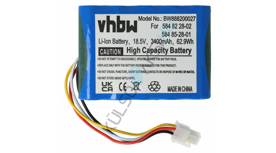 Náhradná batéria kosačky VHBW pre Gardena City / Husqvarna Automower 310, 315x - 3400 mAh 18,5 V Li-Ion