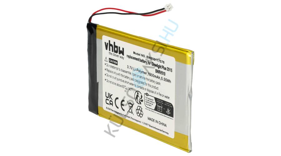 Náhradná batéria VHBW E-Book pre Tolino Shine 1, 3, 2 HD / Tolino Vision 2, 4 HD - 1500 mAh 3,7 V Li-polymer