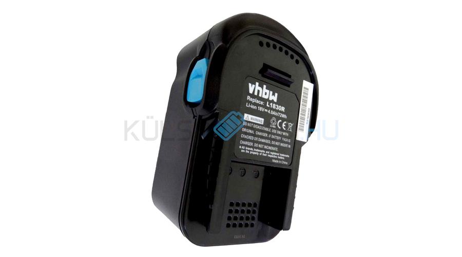 VHBW Akumulátor pre elektrické náradie AEG B1814G, B1814, AC840084 - 4000 mAh, 18 V, Li-ion