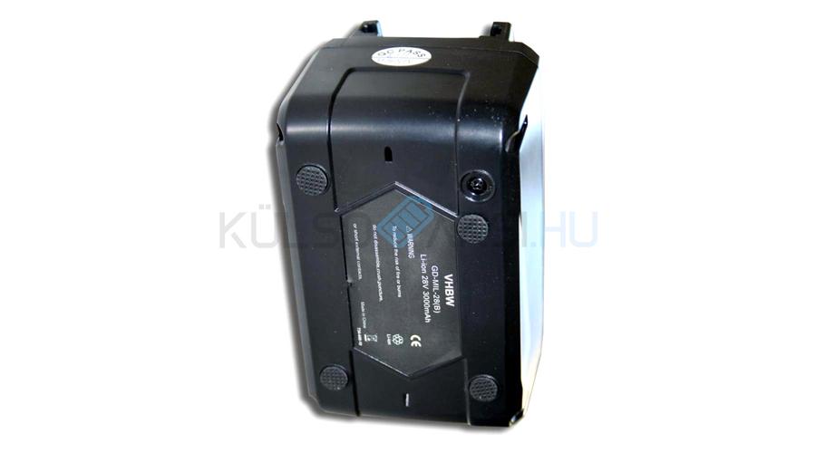 VHBW Akumulátor pre elektrické náradie AEG / Milwaukee M28 - 3000 mAh, 28 V, Li-ion