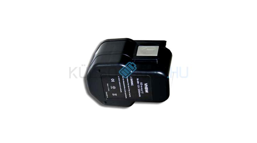VHBW Akumulátor pre elektrické náradie AEG 48-11-1900, 48-11-1950 - 3300 mAh, 12 V, NiMH