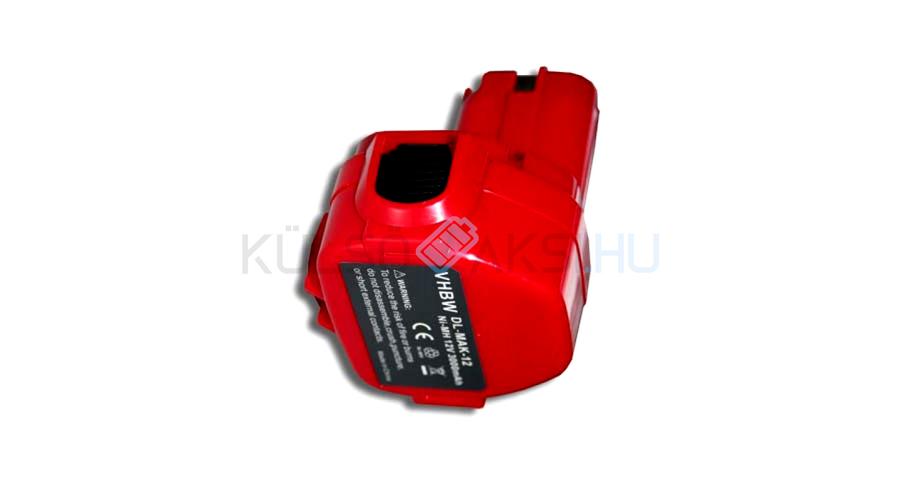 VHBW Akumulátor pre elektrické náradie Klauke RA3, RA4, RA5 - 3000 mAh, 12 V, NiMH
